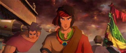 在東京動(dòng)漫展上，動(dòng)畫片《格薩爾》展現(xiàn)的民族文化引起各界關(guān)注。(資料圖片)