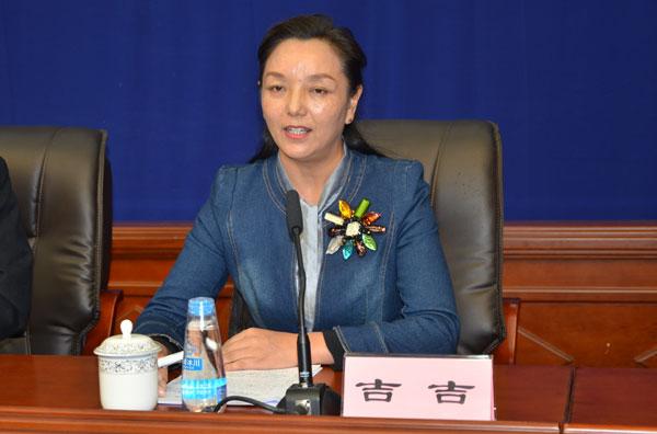 發言人：西藏自治區文化廳非遺處處長 吉吉.jpg