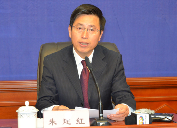 新聞發(fā)言人：拉薩市人民政府副市長(zhǎng) 朱建紅.JPG